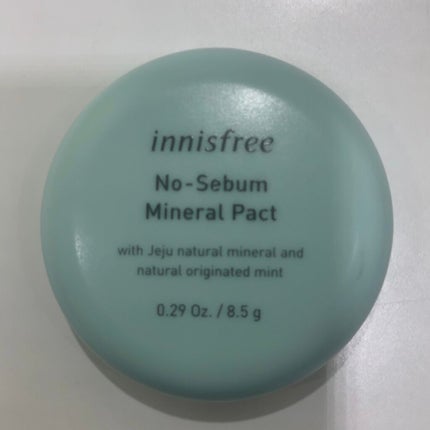 ノーセバム ミネラルパクト N/innisfree/プレストパウダーを使ったクチコミ(1枚目)