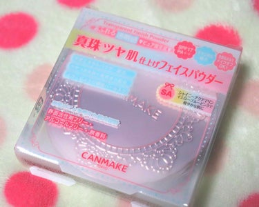 ✩CANMAKE✩
トランスペアレントフィニッシュパウダー SA

購入してきました(´ω`)
ファンデーションの入れ物とは色が変わってピンクで可愛らしいケースです😊

ベースメイクの仕上げやメイク直し