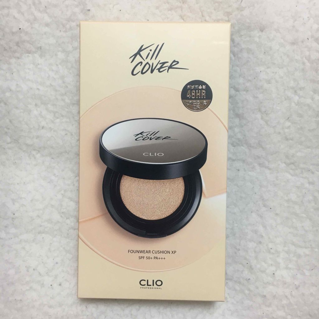 キル カバー ファンウェア クッション エックスピー/CLIO/クッションファンデーションを使ったクチコミ(1枚目)