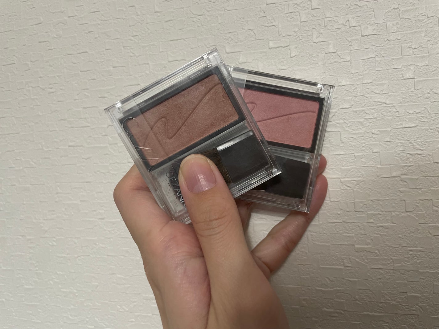 チークブラッシュ/CEZANNE/パウダーチークを使ったクチコミ(1枚目)