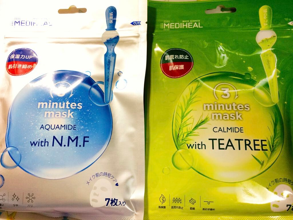 3ミニッツマスク:アクアマイドwith N.M.F/MEDIHEAL/シートマスク・パックを使ったクチコミ(1枚目)