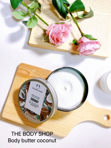 ボディバター ココナッツ/THE BODY SHOP/ボディクリームを使ったクチコミ(3枚目)