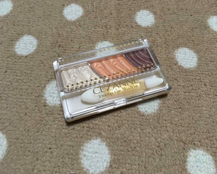 トーンアップアイシャドウ/CEZANNE/アイシャドウパレットを使ったクチコミ(2枚目)