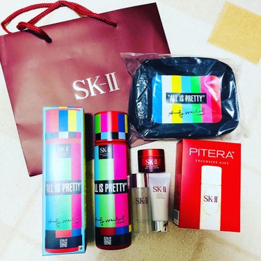 フェイシャル トリートメント エッセンス アンディ・ウォーホル リミテッド エディション (レッド)/SK-II/化粧水を使ったクチコミ（2枚目）