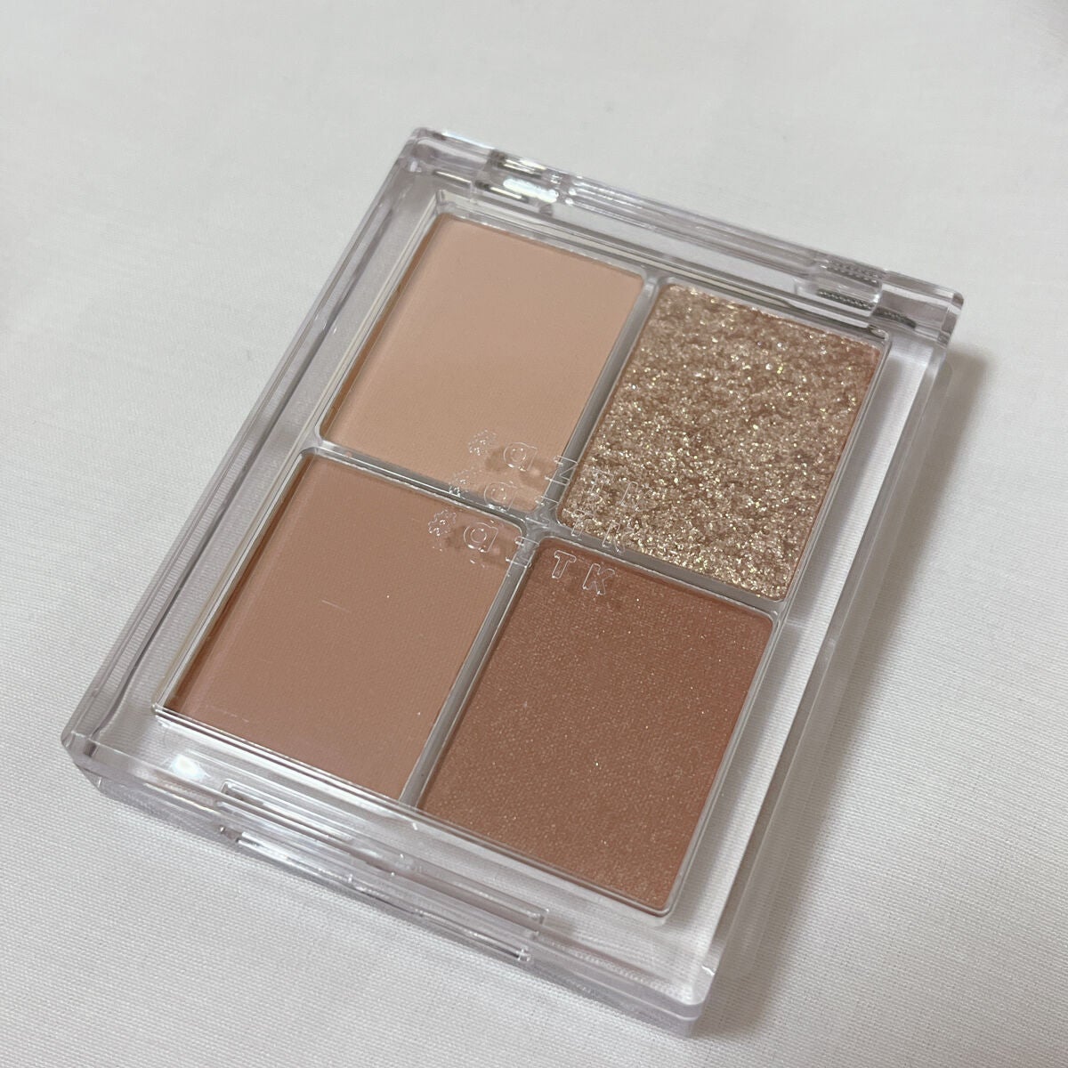 4色アイシャドウパレット/aZTK/アイシャドウパレットを使ったクチコミ(3枚目)