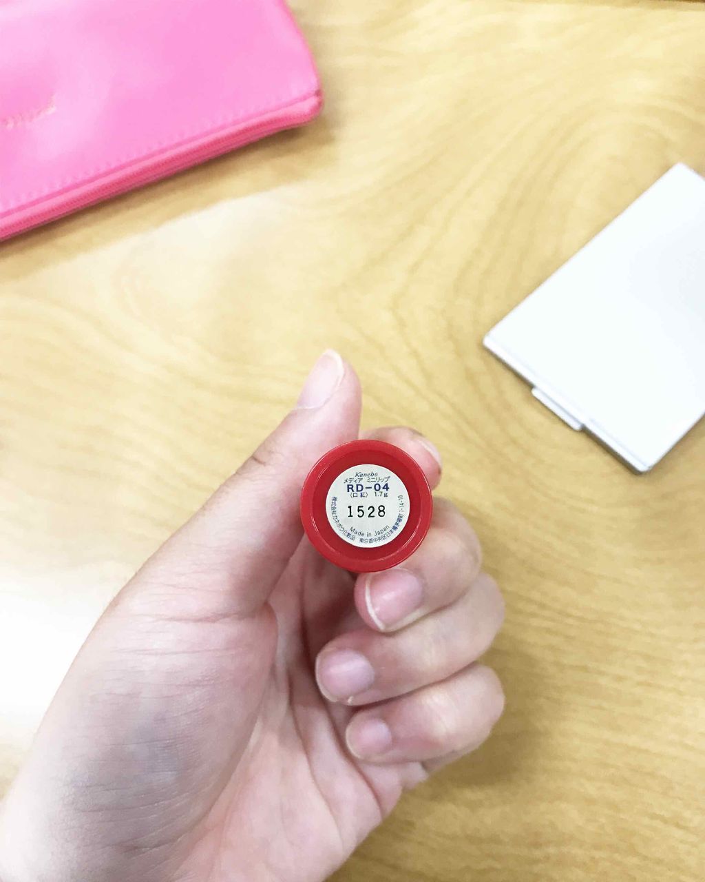 ミニリップ/media/口紅を使ったクチコミ（2枚目）