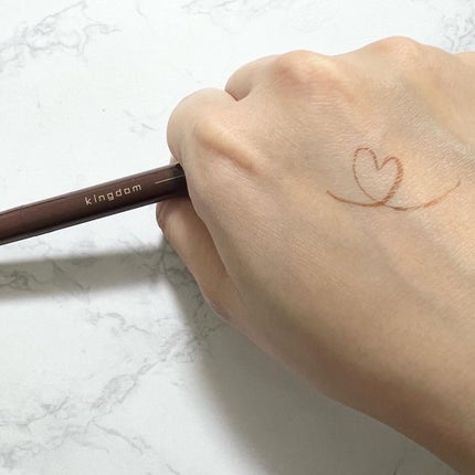 リキッドアイライナーWP		/キングダム/リキッドアイライナーを使ったクチコミ(2枚目)