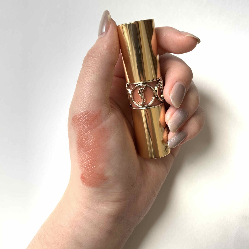 ルージュ ヴォリュプテ シャイン/YVES SAINT LAURENT BEAUTE/口紅を使ったクチコミ(2枚目)