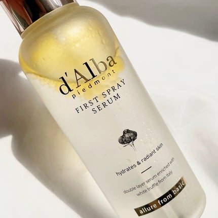 ダルバ ホワイトトリュフファーストスプレーセラム/ダルバ/ミスト状化粧水を使ったクチコミ(2枚目)