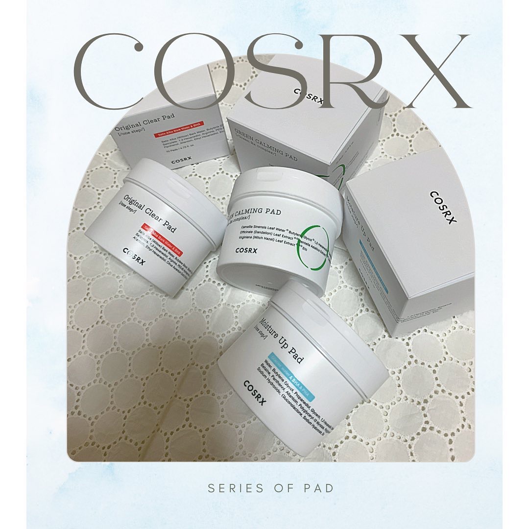 ワンステップグリーンカーミングパッド/COSRX/トナーパッドを使ったクチコミ（1枚目）