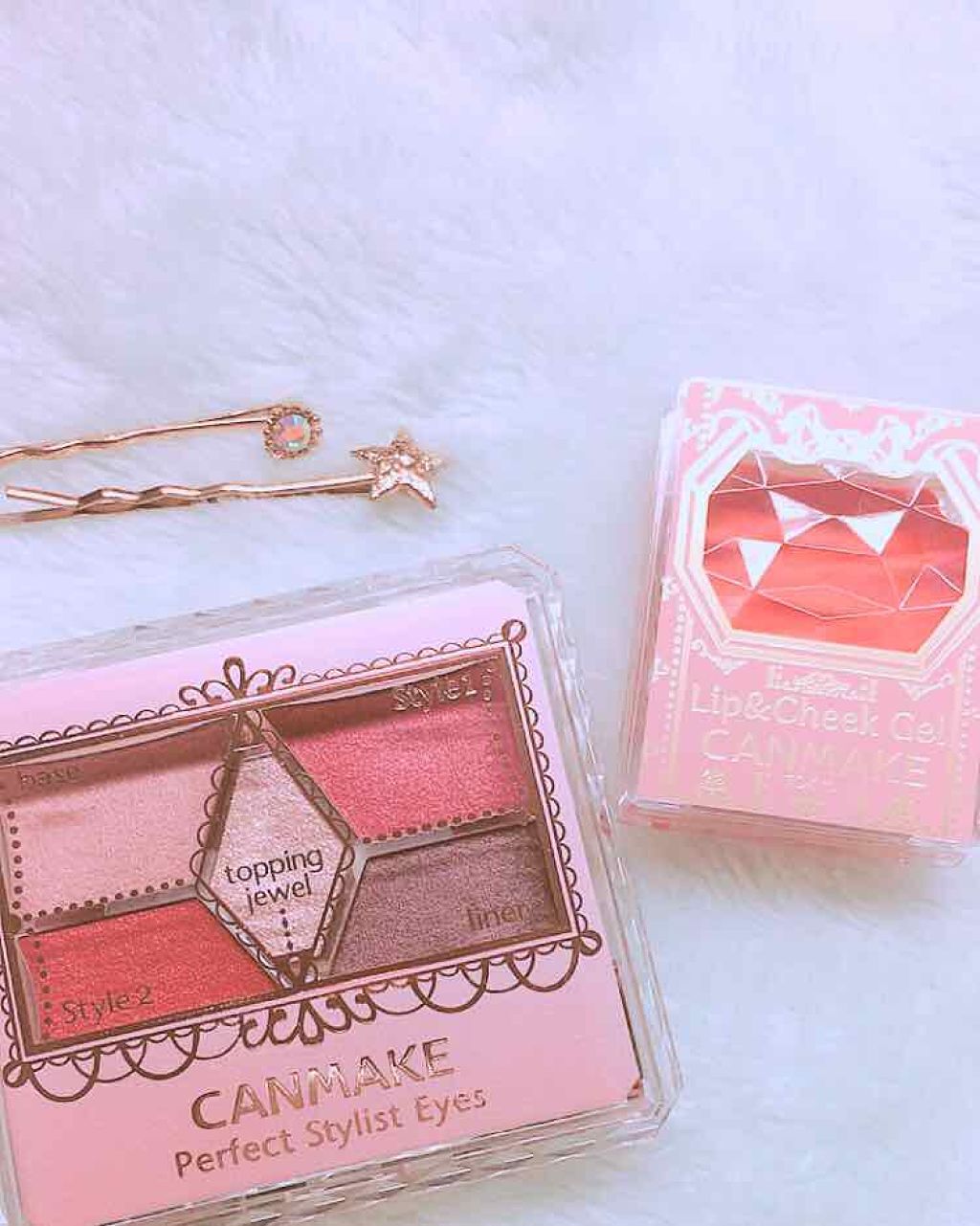 リップ&チーク ジェル/キャンメイク/ジェル・クリームチークを使ったクチコミ(1枚目)