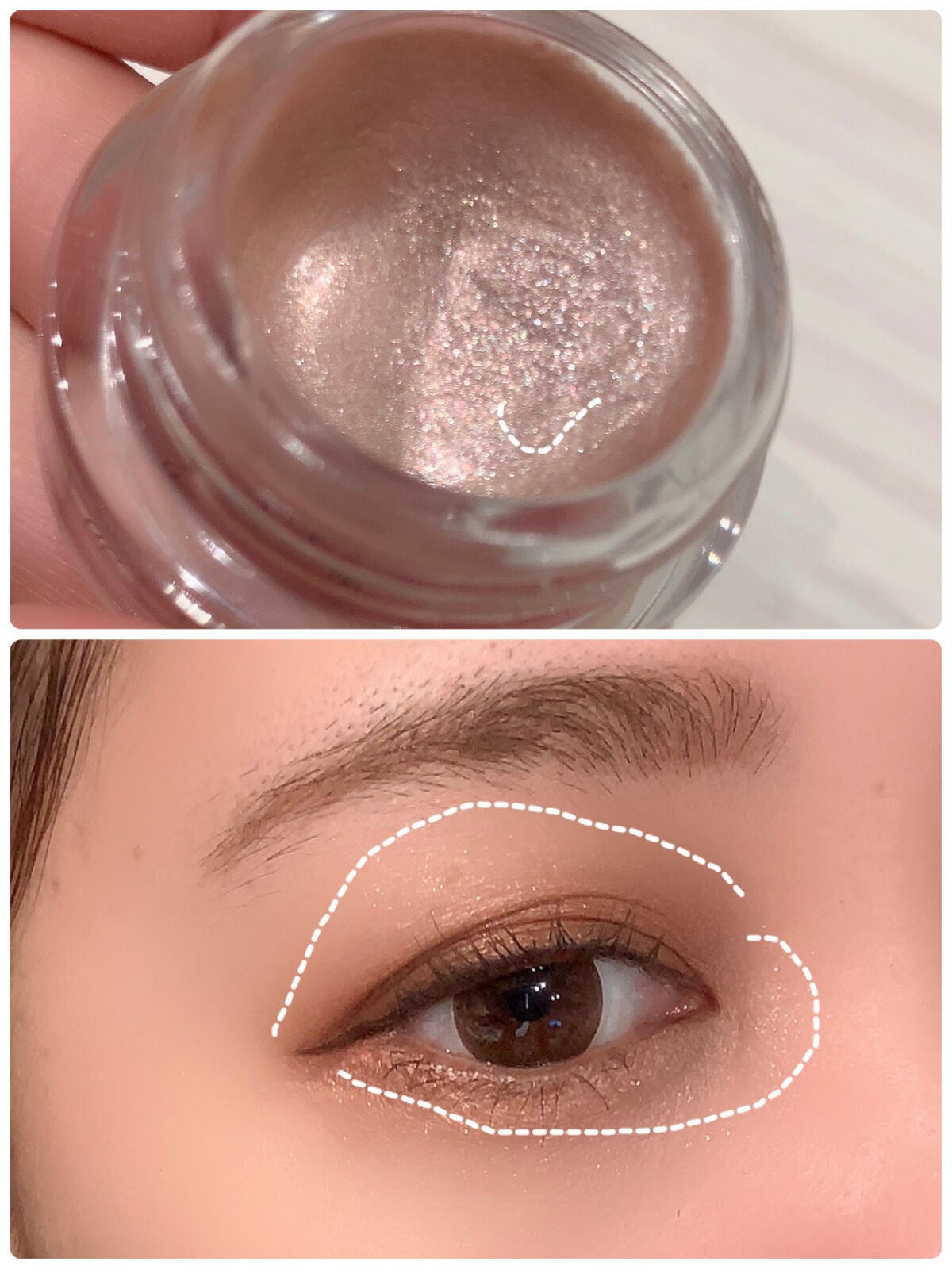 レヨン ジュレアイズ/Elégance/ジェル・クリームアイシャドウを使ったクチコミ(7枚目)