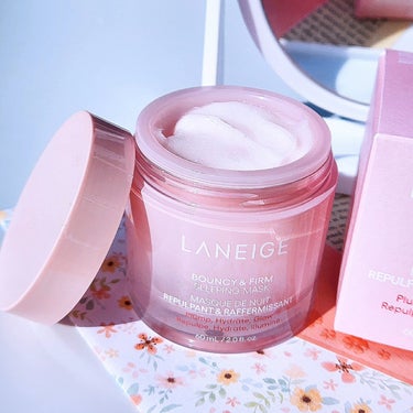 バウンシースリーピングマスク/LANEIGE/フェイスクリームを使ったクチコミ（2枚目）