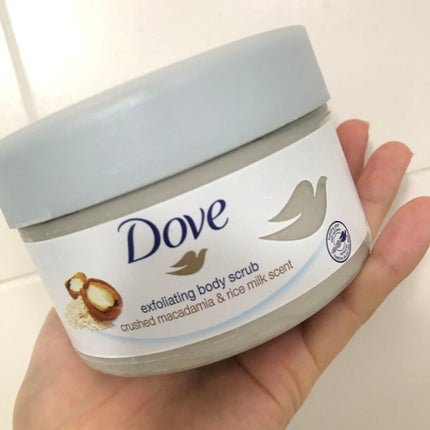 クリーミーボディスクラブ マカダミア&ライスミルク/ダヴ/ボディスクラブを使ったクチコミ(1枚目)