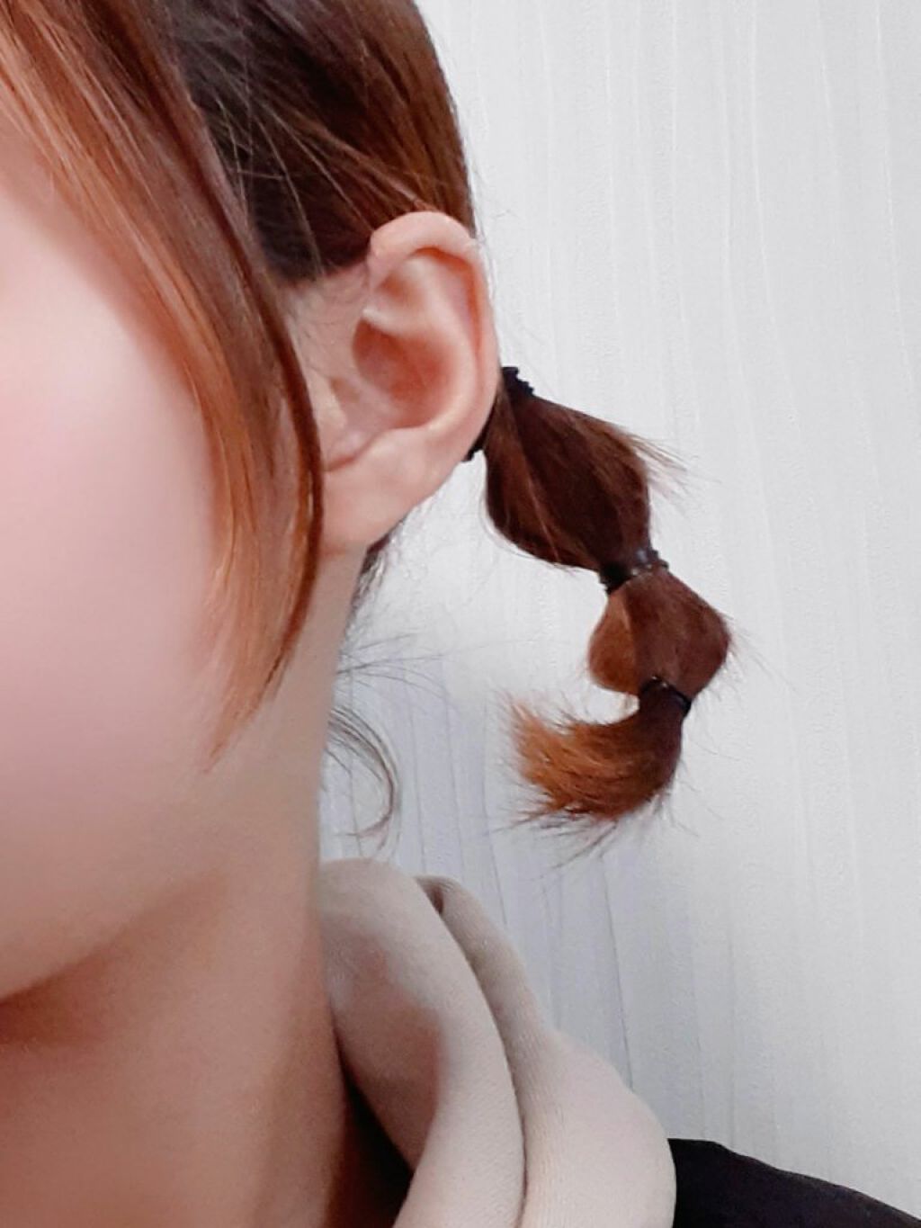 からまないゴム S ブラック/DAISO/ヘアアクセサリーを使ったクチコミ(2枚目)