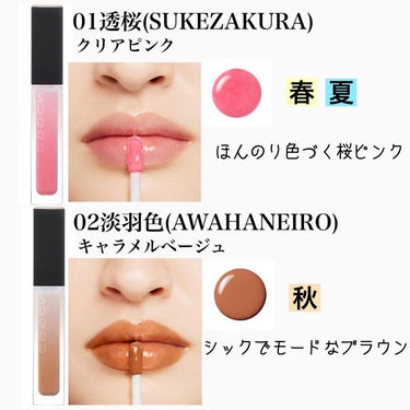 カラリスト☆*°モカママ on LIPS 「.【SUQQUトリートメントラッピングリップ】1/20発売の新..」（2枚目）