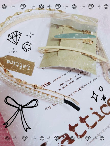 ヘアアクセサリー/Lattice/ヘアアクセサリーを使ったクチコミ(2枚目)