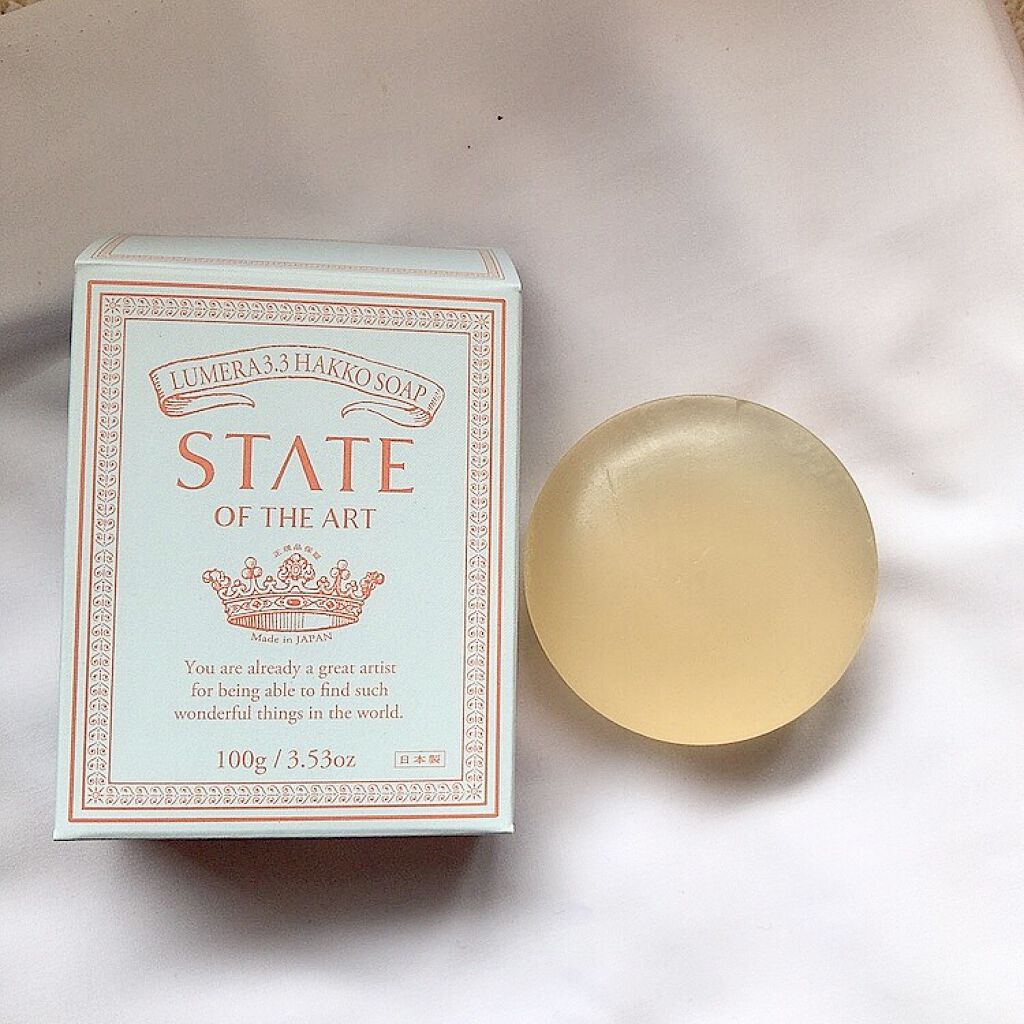 極微細泡石けん/STATE OF THE ART/洗顔石鹸を使ったクチコミ（1枚目）