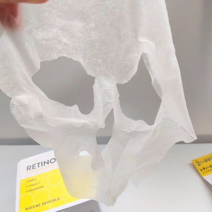 キューブマスク レチノール/ネイチャーリパブリック/シートマスク・パックを使ったクチコミ(5枚目)