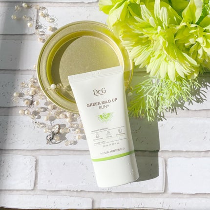 グリーンマイルドアップサンプラス/Dr.G/日焼け止めクリームを使ったクチコミ(3枚目)