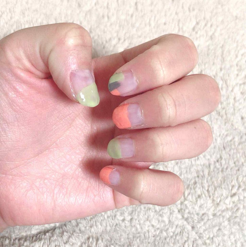 ネイルホリック Dusty pastel color/ネイルホリック/マニキュアを使ったクチコミ（1枚目）