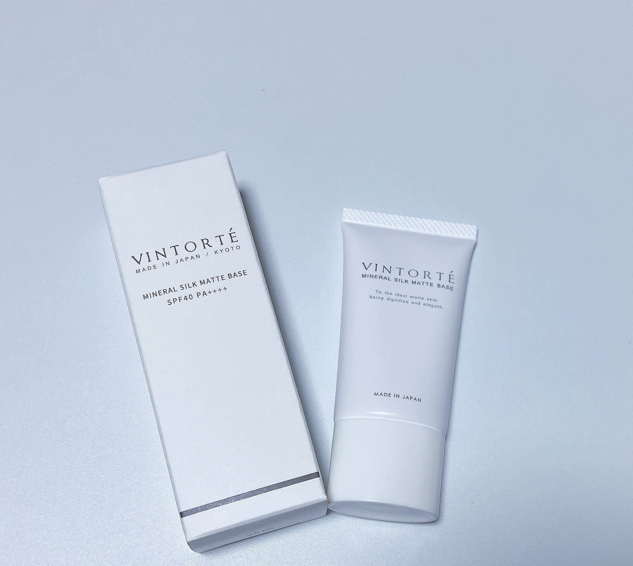 ミネラルシルクマットベース/ヴァントルテ/化粧下地を使ったクチコミ（1枚目）