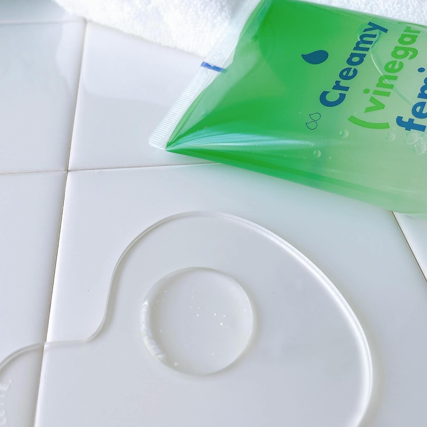 クリーミービネガーフェミニンウォッシュ/suiskin/ボディソープを使ったクチコミ（3枚目）