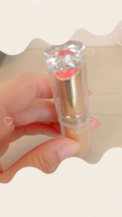 ラスティンググロスリップ/CEZANNE/口紅を使ったクチコミ(1枚目)