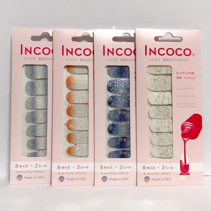 INCOCO インココ マニキュアシート/インココ/ネイルシールを使ったクチコミ(2枚目)