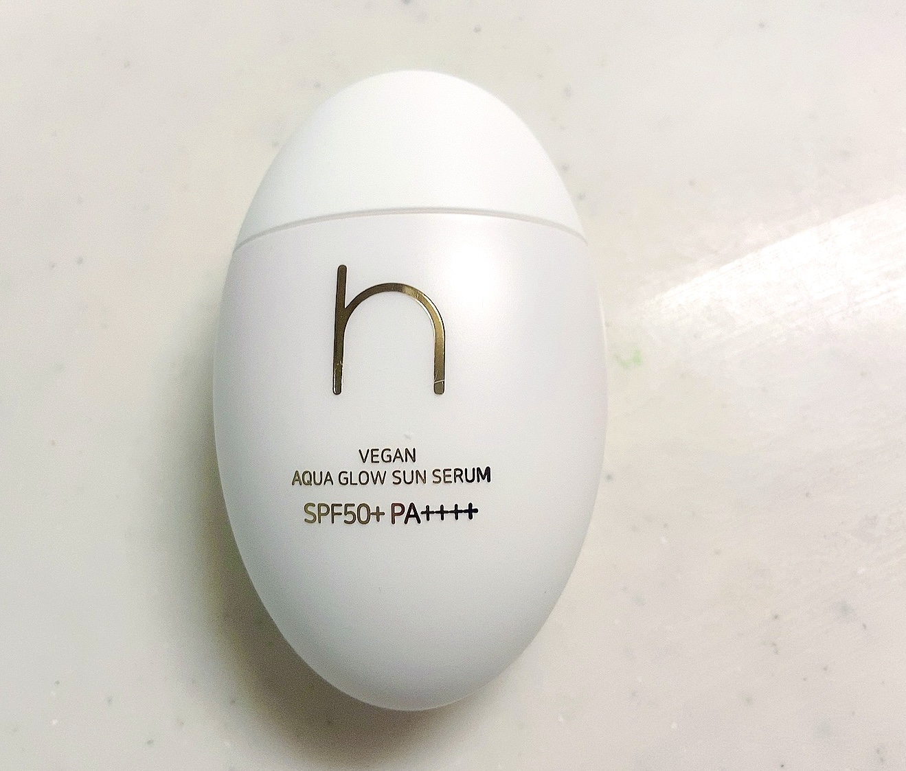 ヴィーガンアクアグロウサンセラム/HAMEL/日焼け止めローションを使ったクチコミ（1枚目）