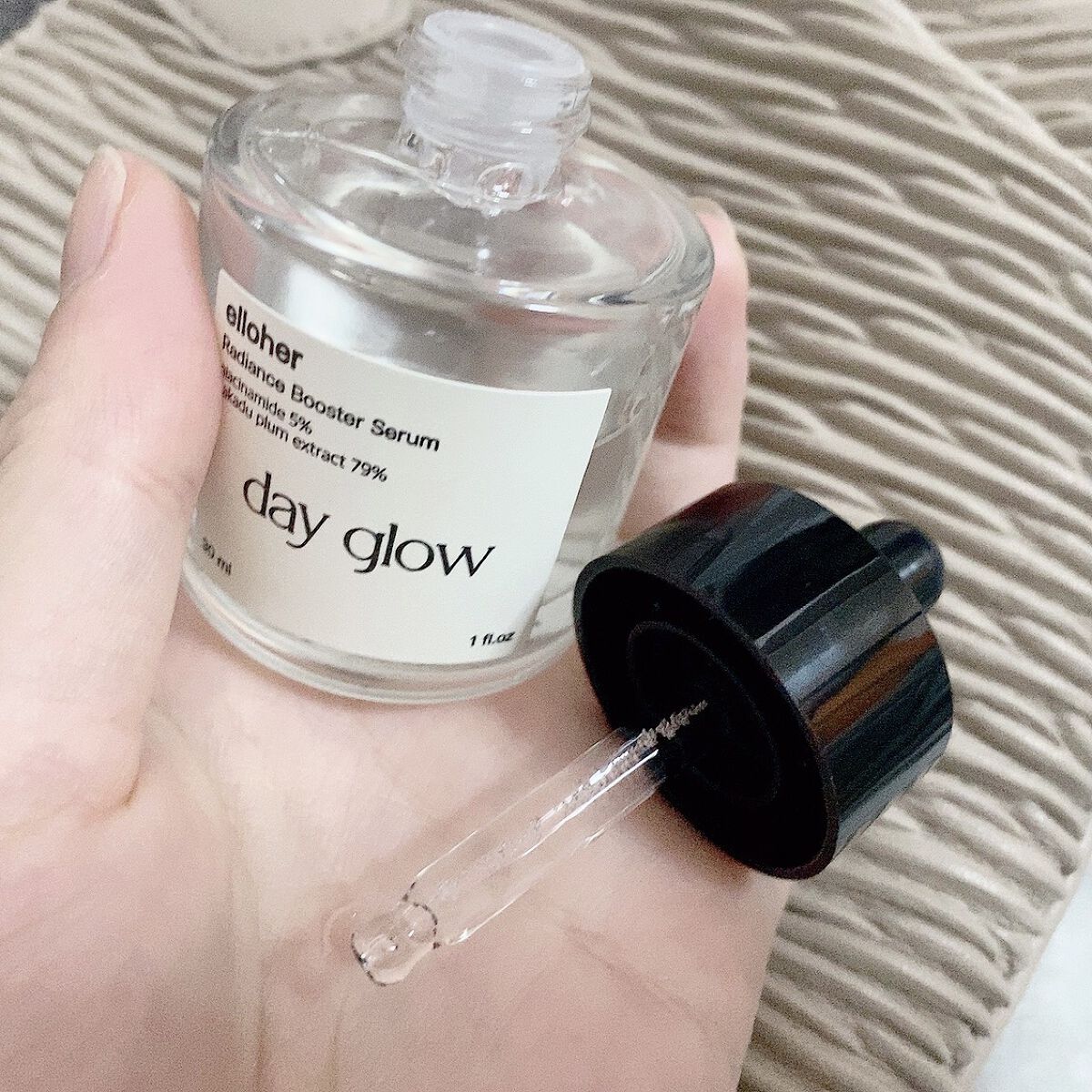 デイグロウ - Radiance Booster Serum/elloher/美容液を使ったクチコミ（2枚目）