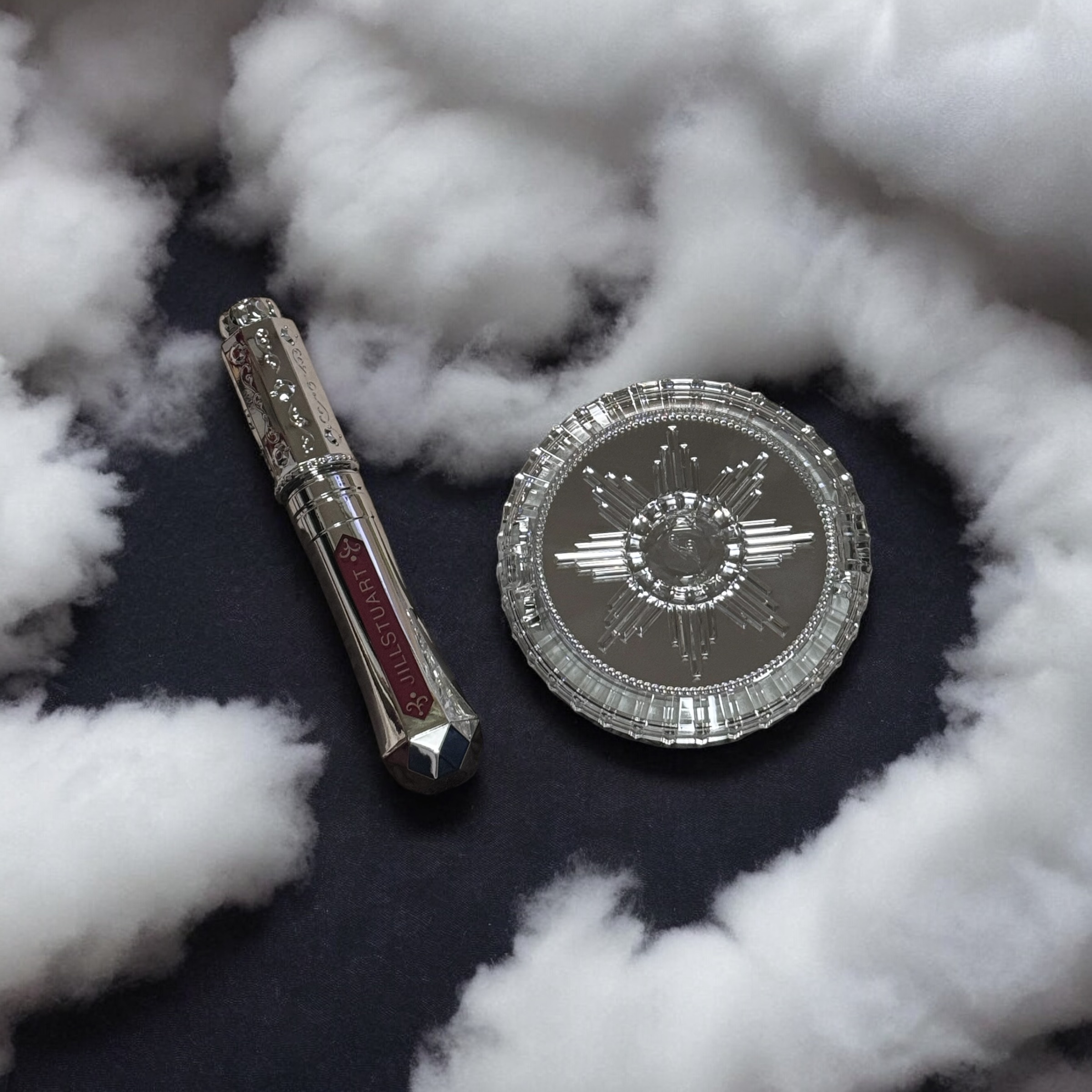 デュアル ルーセントグロウ　セッティングパウダー 02 silky pink/JILL STUART/プレストパウダーを使ったクチコミ（1枚目）