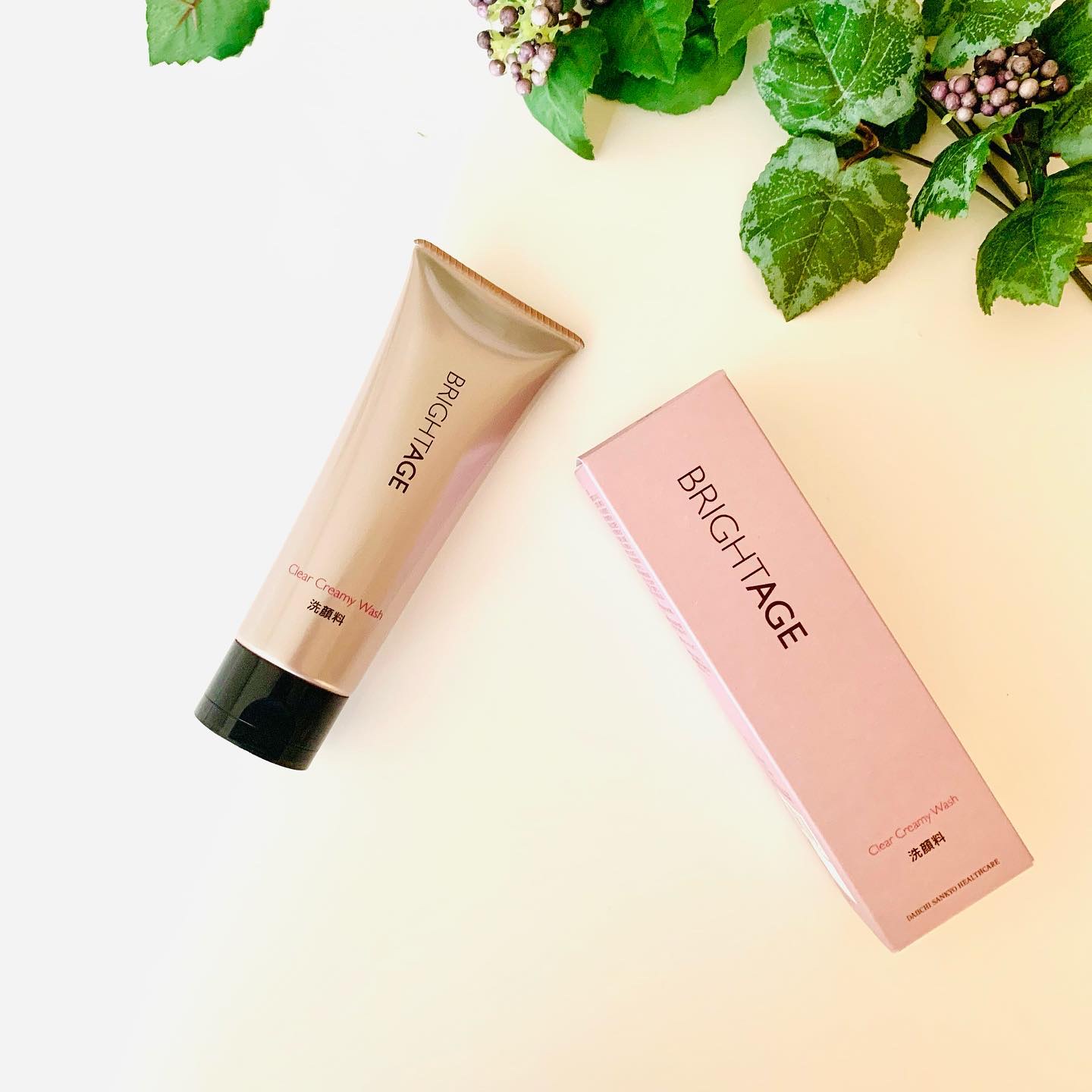 クリア クリーミーウォッシュ/BRIGHTAGE/洗顔フォームを使ったクチコミ（2枚目）