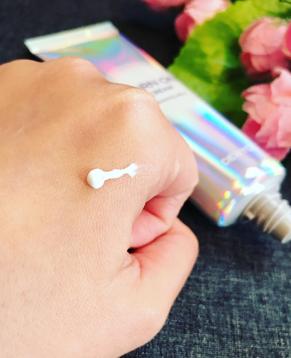 デュイセル ターンオンクリーム/DEWYCEL/フェイスクリームを使ったクチコミ（2枚目）