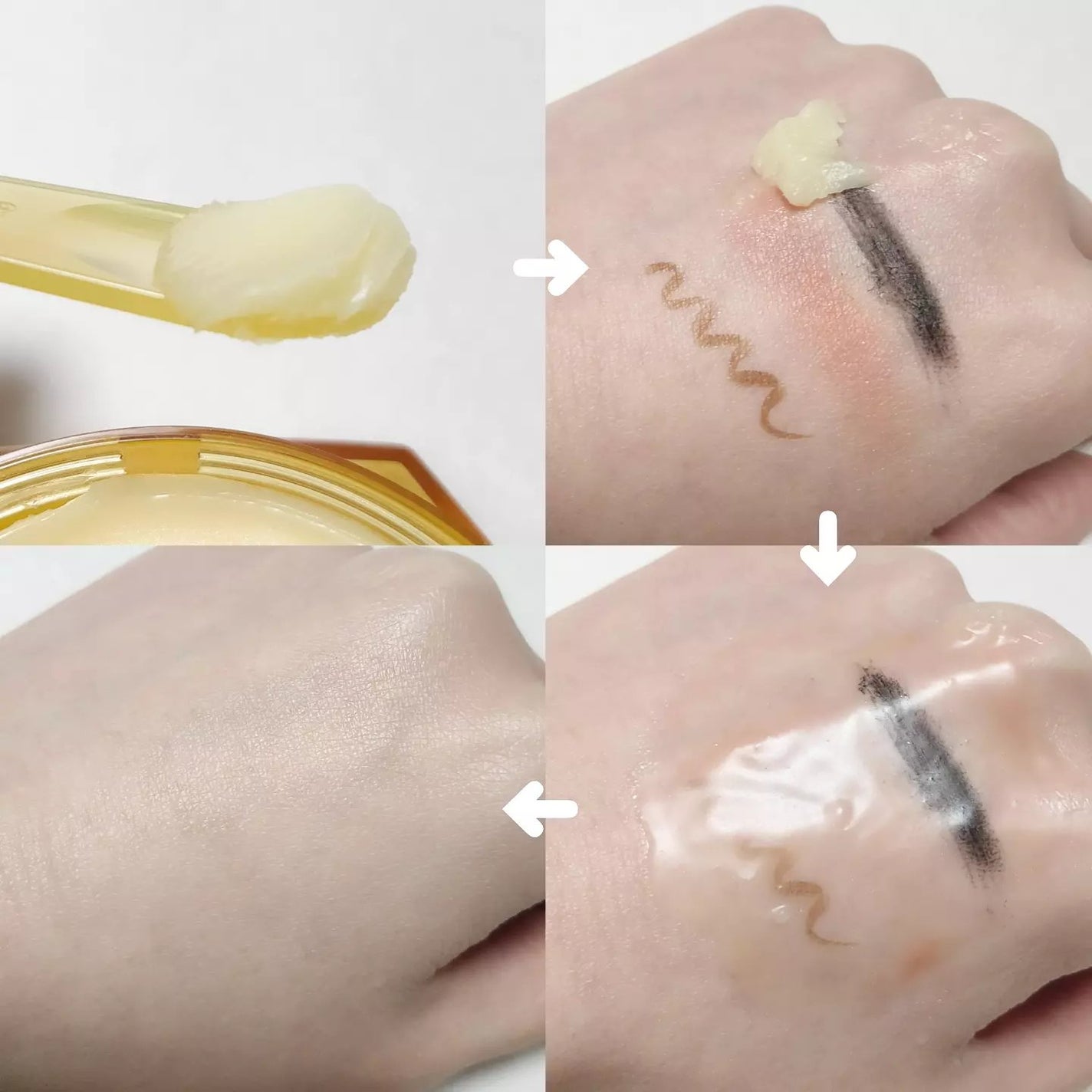 アンドハニー クレンジングバーム クリア/&honey/クレンジングバームを使ったクチコミ(3枚目)