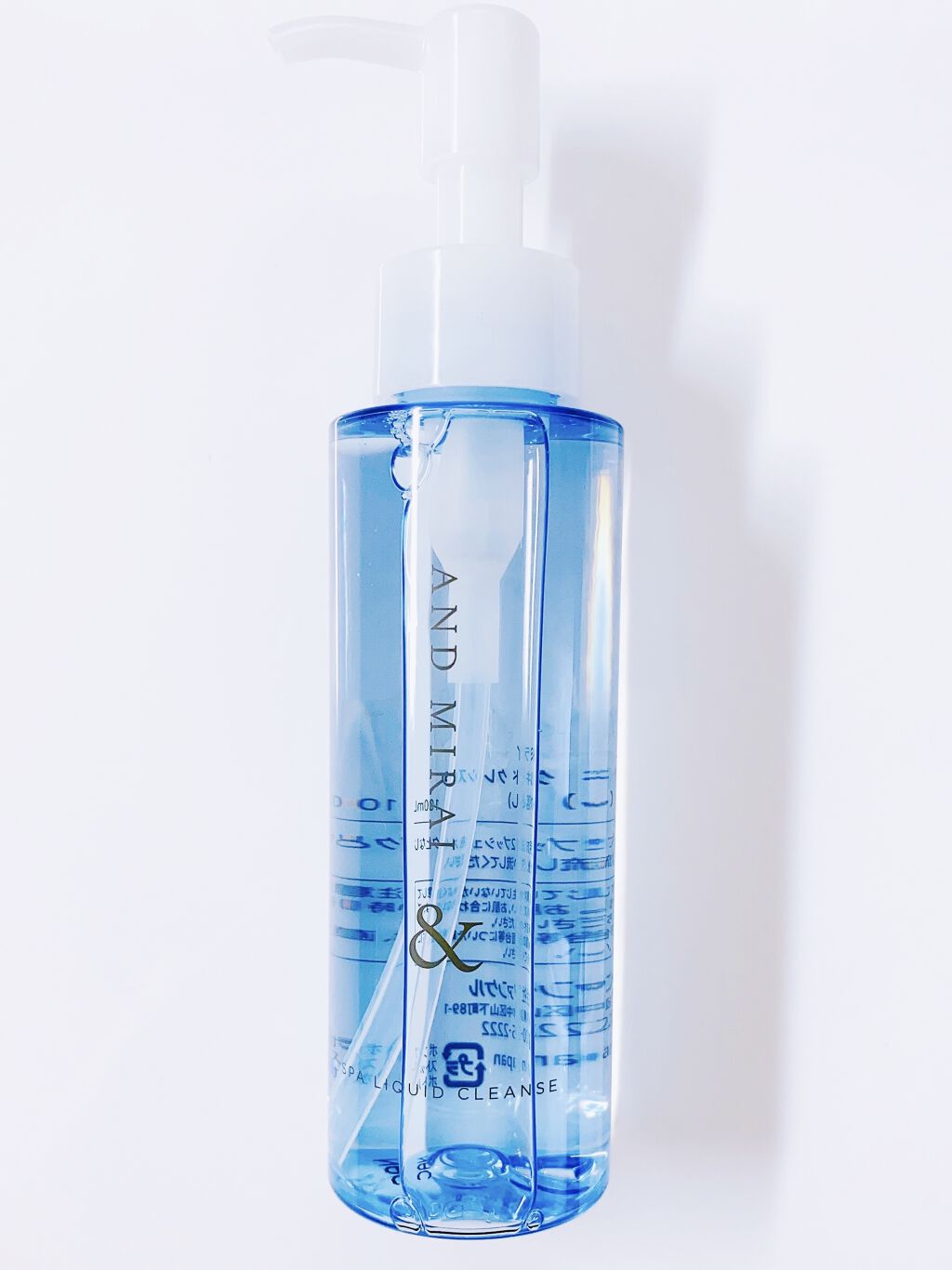 スパ リキッドクレンズ/AND MIRAI/クレンジングウォーターを使ったクチコミ（1枚目）