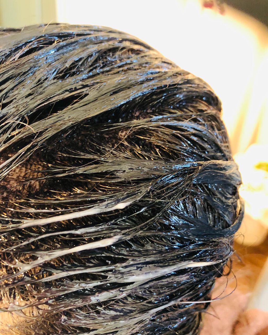 クリアリーカラー (白髪用) /クレオディーテ/ヘアカラーを使ったクチコミ(6枚目)