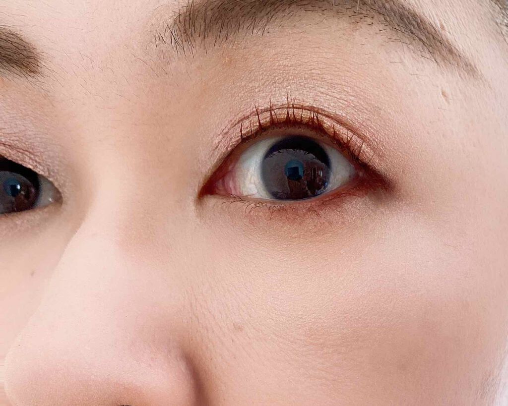 UR GLAM　POWDER EYESHADOW/U R GLAM/単色アイシャドウを使ったクチコミ（3枚目）