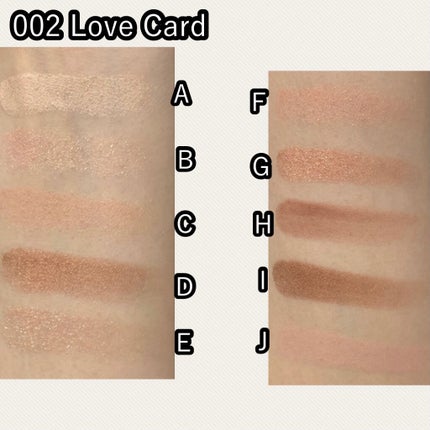 アイムヒドゥンカードパレット/i’m meme/アイシャドウパレットを使ったクチコミ(5枚目)