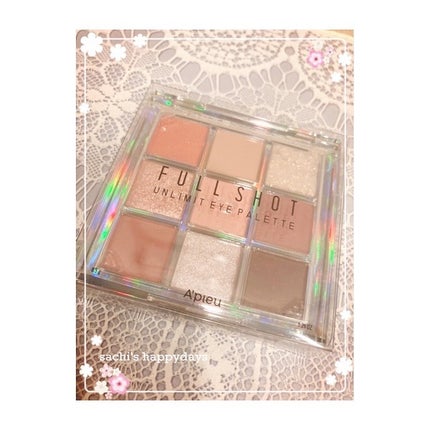 フルショット アンリミット アイパレット/A’pieu/アイシャドウパレットを使ったクチコミ(1枚目)