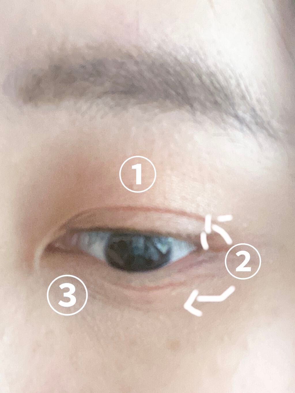 ST涙袋ペンE(アイメークアップ)/キャンドゥ/その他を使ったクチコミ(2枚目)