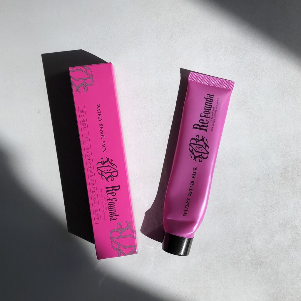 試してみた】リファンデウォータリーリペアパック しっとり サロン