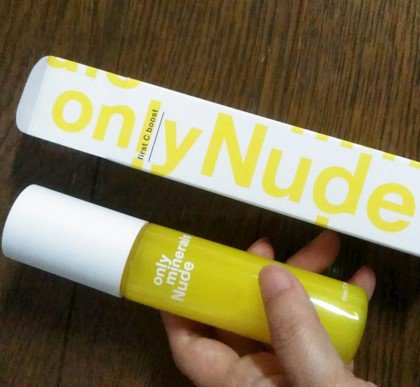 Nude ファーストCブースト/ONLY MINERALS/美容液を使ったクチコミ（1枚目）