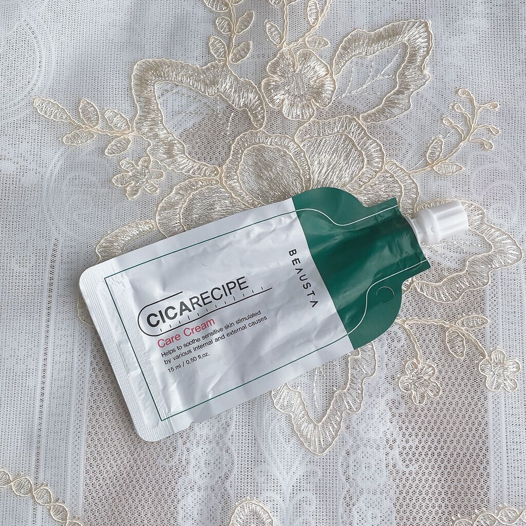 CICA ケアクリーム/BEAUSTA/フェイスクリームを使ったクチコミ（1枚目）