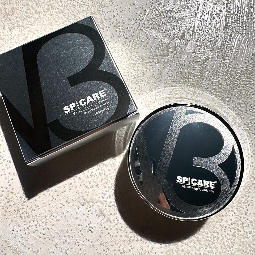 V3シャイニングファンデーション/SPICARE/クッションファンデーションを使ったクチコミ(1枚目)