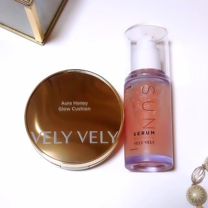 はちみつツヤ肌クッションファンデ/VELY VELY/クッションファンデーションを使ったクチコミ(1枚目)