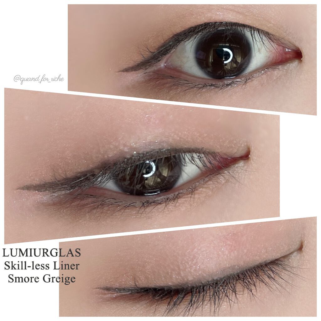 スキルレスライナー/LUMIURGLAS/リキッドアイライナーを使ったクチコミ(6枚目)