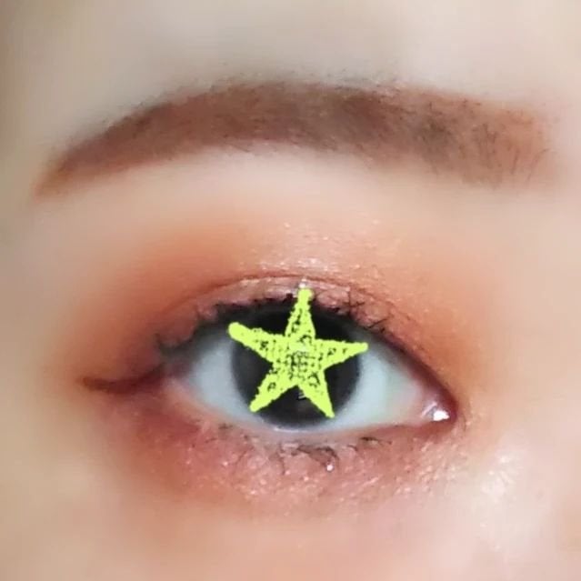 UR GLAM GEL EYELINER/U R GLAM/ジェルアイライナーを使ったクチコミ(7枚目)