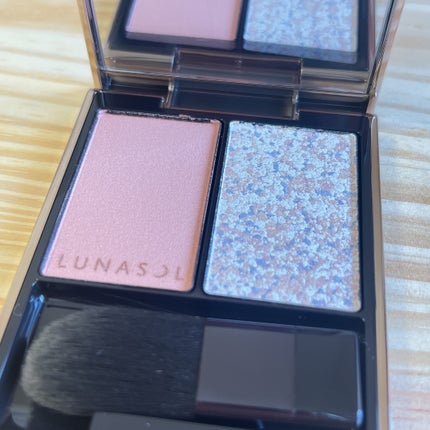 カラーリンググレイズ/LUNASOL/パウダーチークを使ったクチコミ(3枚目)