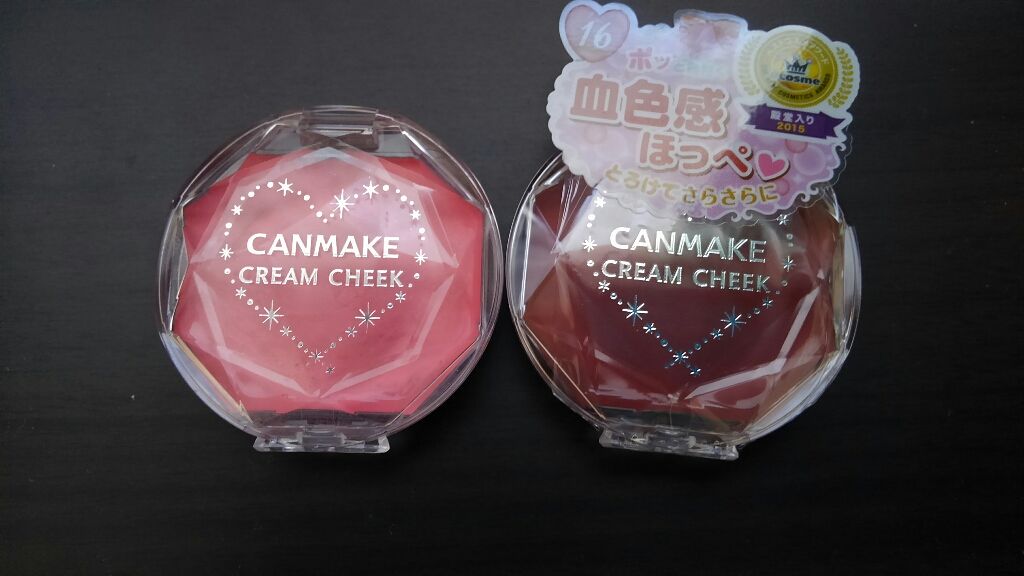 クリームチーク/キャンメイク/ジェル・クリームチークを使ったクチコミ(1枚目)